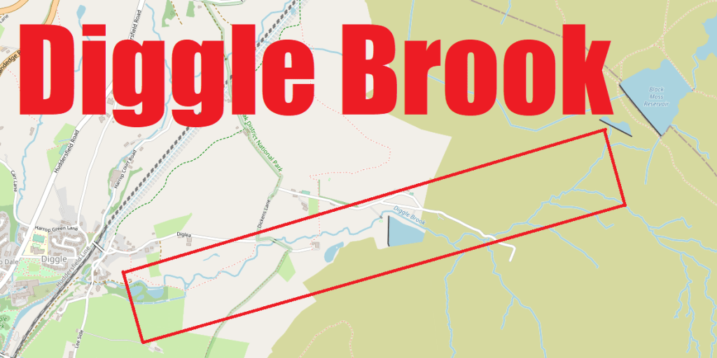 Map of Diggle Brook scramble