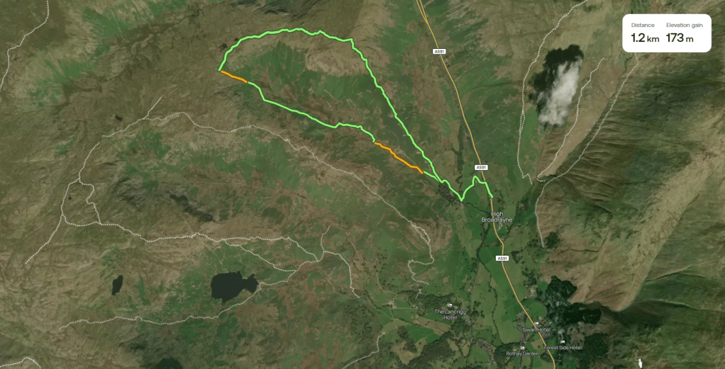 Map of Green Burn scramble